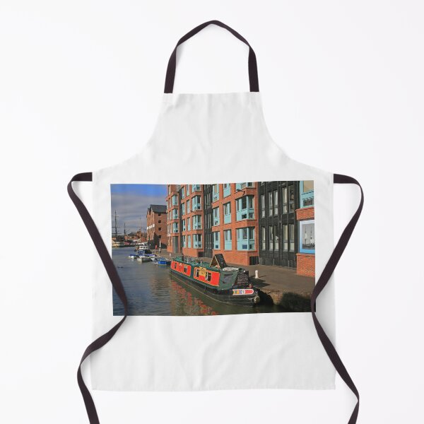 Item preview, Narrow Boat, Gloucester Docks designed and sold by RedHillDigital.