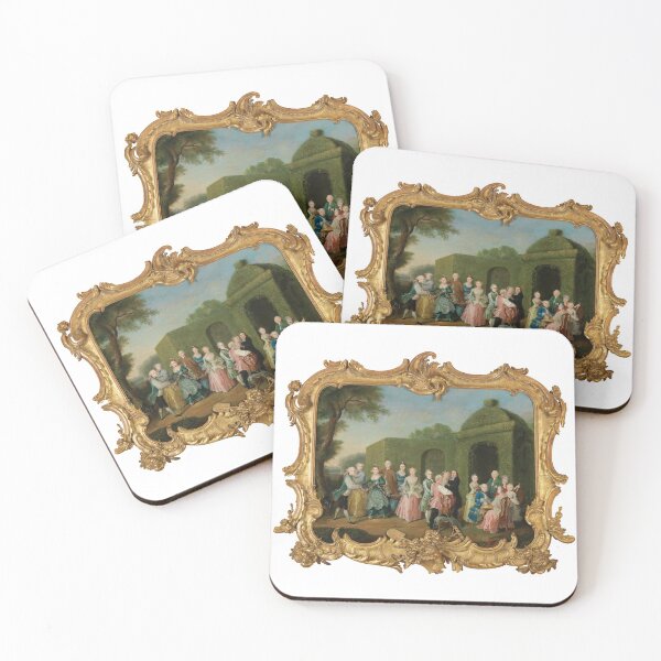 Item preview,  Family Group of Renaissance people by  achaz gottlieb raehmel designed and sold by Vintage Designs +.