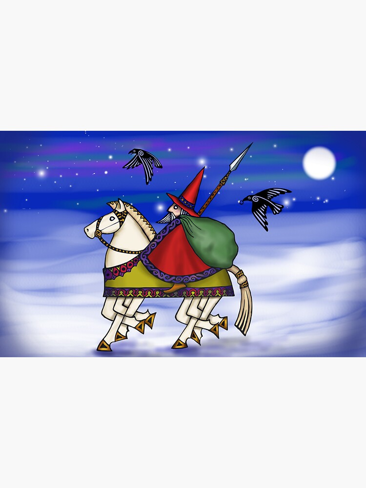 odin riding sleipnir odin riding sleipnir