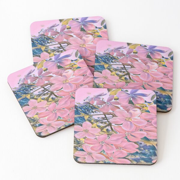 Item preview, Pink Cosmos Flowers designed and sold by Indra Agrawal.
