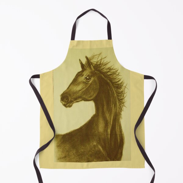 Item preview, `Beauty ' Charcoal Horse Study Sketch designed and sold by sharpie.