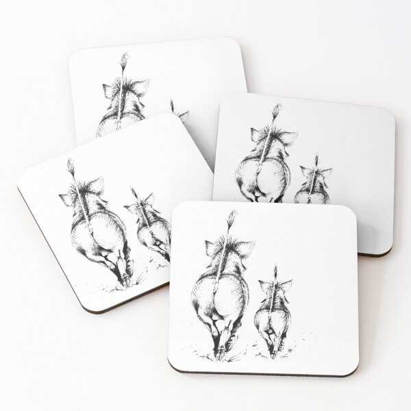 Item preview, Warthogs running free designed and sold by NeeBee.