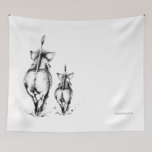 Item preview, Warthogs running free designed and sold by NeeBee.