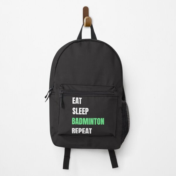 Item preview, Eat Sleep Badminton Repeat designed and sold by vibrantyy.