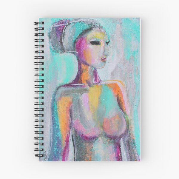 Item preview, Art print of Portrait of a woman with Blue background designed and sold by BGOZart.