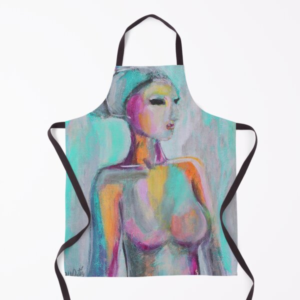 Item preview, Art print of Portrait of a woman with Blue background designed and sold by BGOZart.