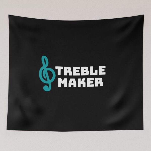Item preview, Treble maker, funny musician designed and sold by Bookish Dragon.
