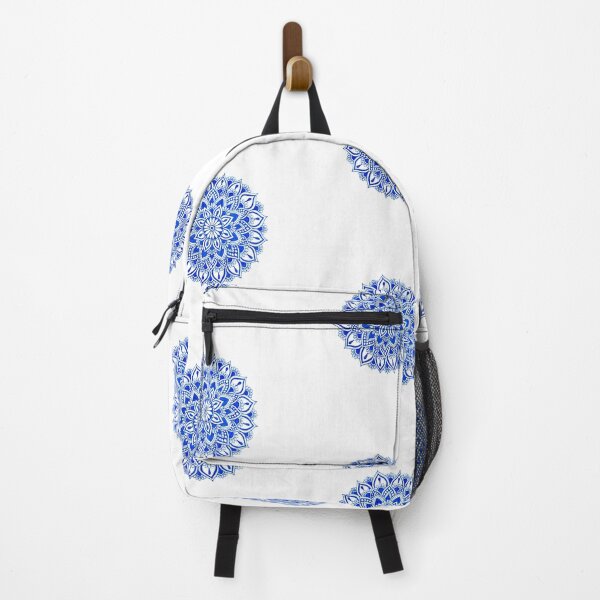 Item preview, Flower Illustrations: Blue Mandala designed and sold by ChriseryMerch.