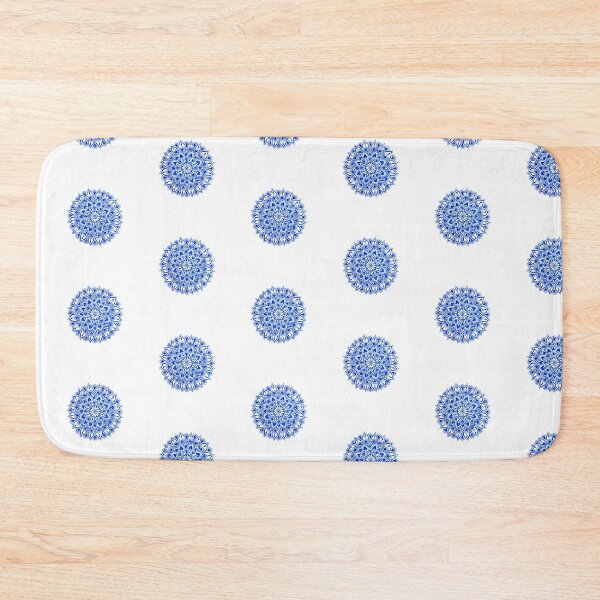 Item preview, Flower Illustrations: Blue Mandala designed and sold by ChriseryMerch.