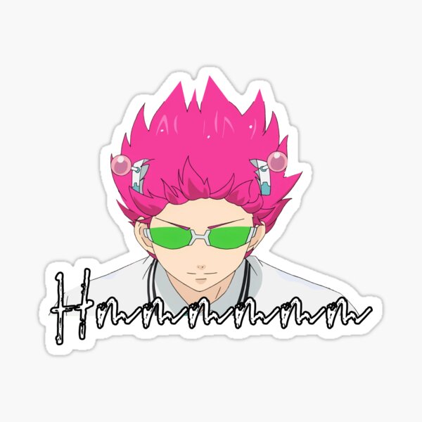 The Disastrous Life Of Saiki K Stickers Redbubble - saiki k decal id roblox