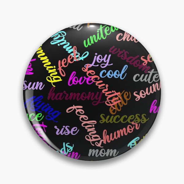 Item preview, RGB Positive Word cloud! T-Shirt designed and sold by Henri Vellart.