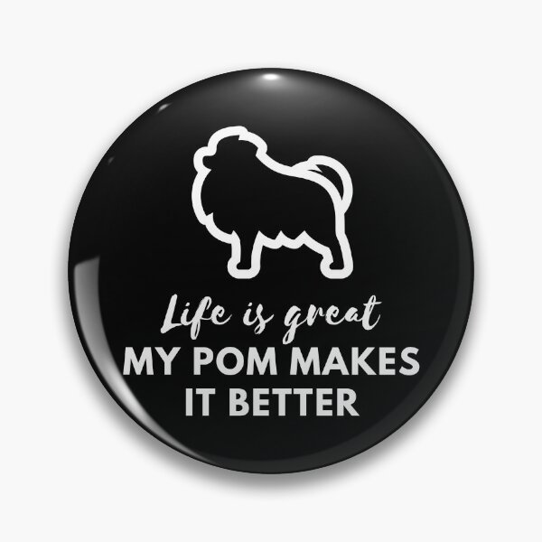 Item preview, Life is great my pom makes it better white designed and sold by kyds.
