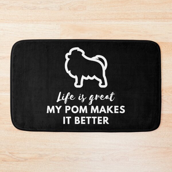 Item preview, Life is great my pom makes it better white designed and sold by kyds.