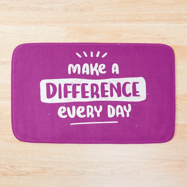 Item preview, Make a difference every day designed and sold by Tender Flower Clothing.