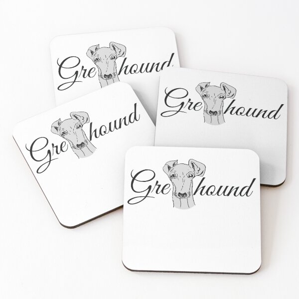 Item preview, Greyhound text design designed and sold by NinaBetterNot.