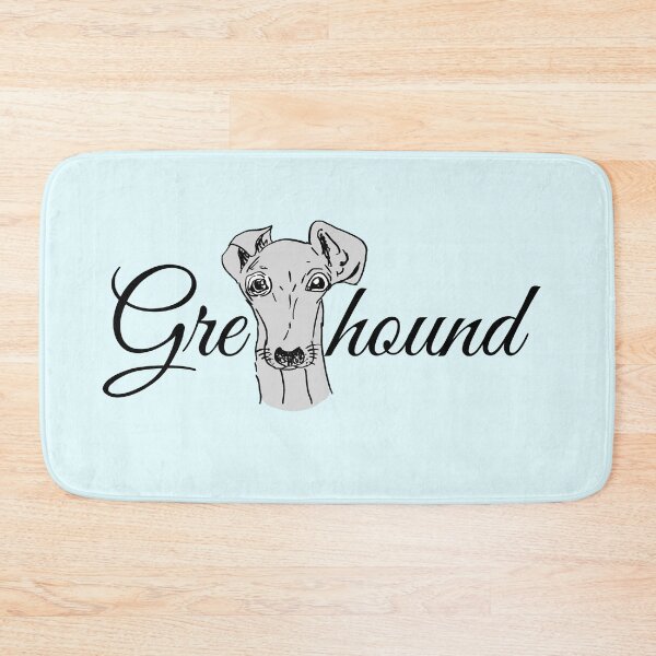 Item preview, Greyhound text design designed and sold by NinaBetterNot.