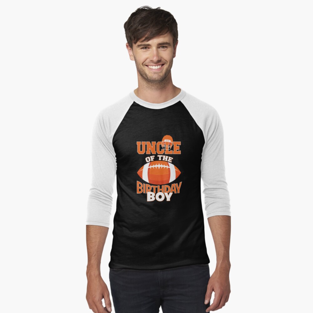 Uncle Of The Birthday Boy American Football Kid Party design Kids