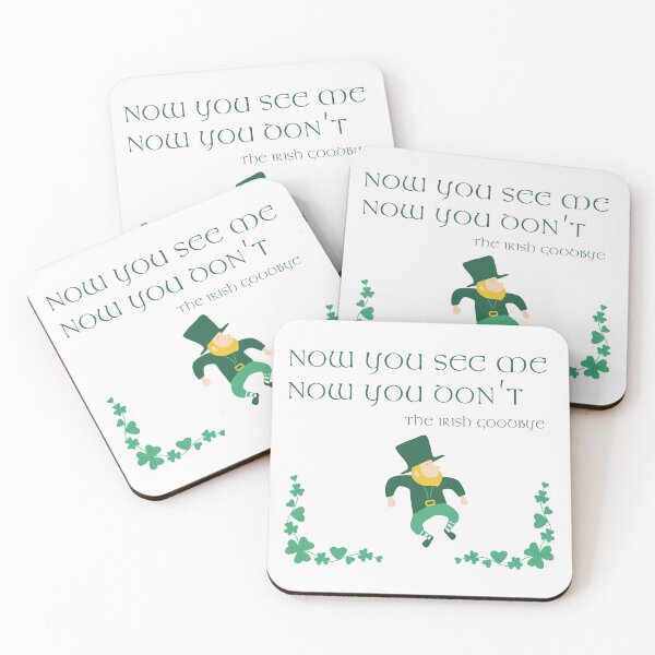 Item preview, The Irish Goodbye T-shirt  designed and sold by Wanderers'  Arcadia.