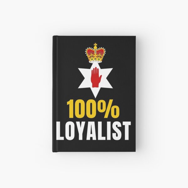 Ulster Flag, 100% Loyalist Hardcover Journal