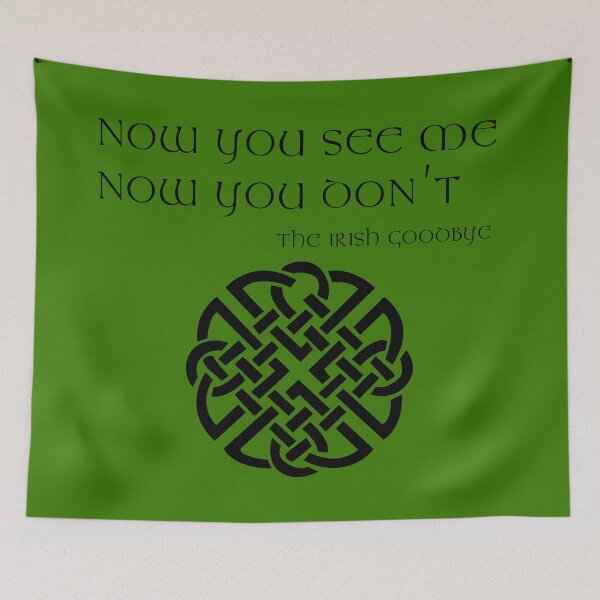 Item preview,  The Irish Goodbye T-shirt designed and sold by Wanderers'  Arcadia.