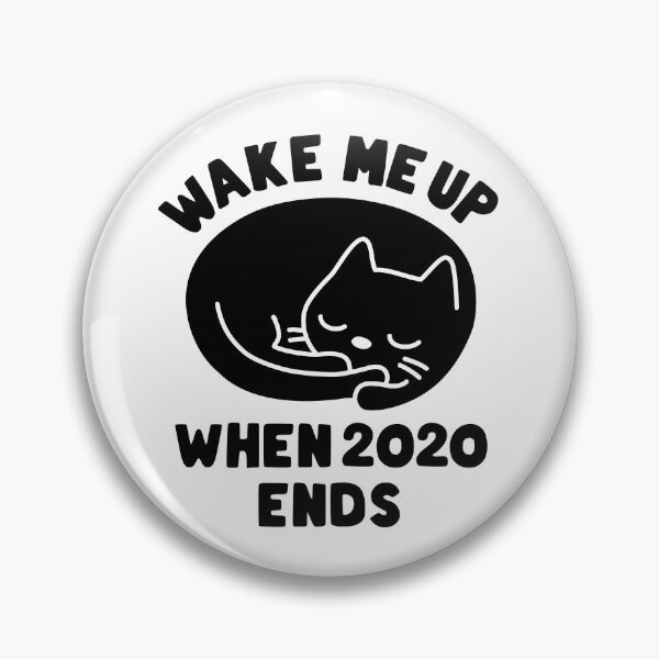 Item preview, Sleeping Cat Lover Wake Me Up When 2020 Ends designed and sold by hadicazvysavaca.