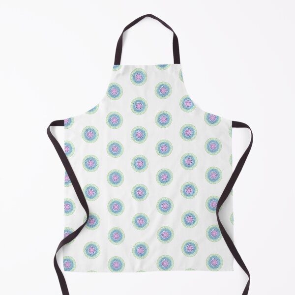 Item preview, Flower Illustrations: Green and Blue Mandala designed and sold by ChriseryMerch.