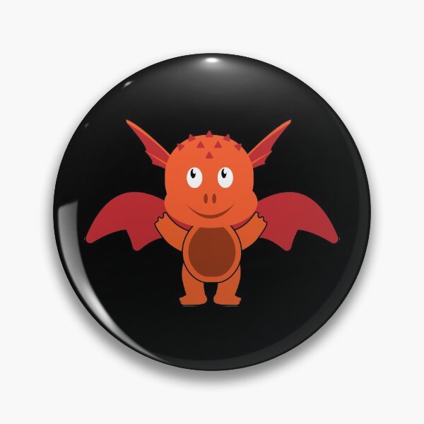 Item preview, Dragon Dragon Monster Lizard Saurian Fantasy Fable Fire Breathing Child Kids Baby Gift Idea designed and sold by Mark Sukra.