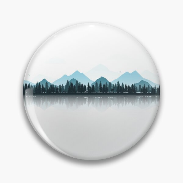 Item preview, Mountains forest and lake designed and sold by della95.