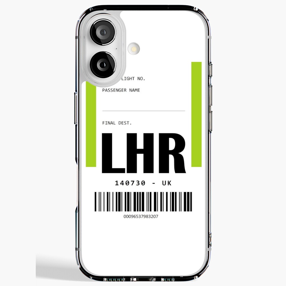 London Heathrow Airport Luggage Tag Sticker