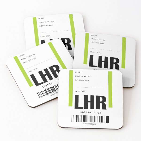 Item preview, London Heathrow Airport Luggage Tag designed and sold by BoeJ.