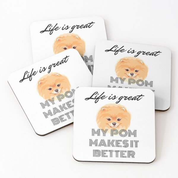 Item preview, Life is great my pom makes it better 3black designed and sold by kyds.
