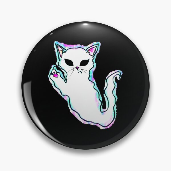 Item preview, Lil Ghost Cat designed and sold by Kassidy Coleman.