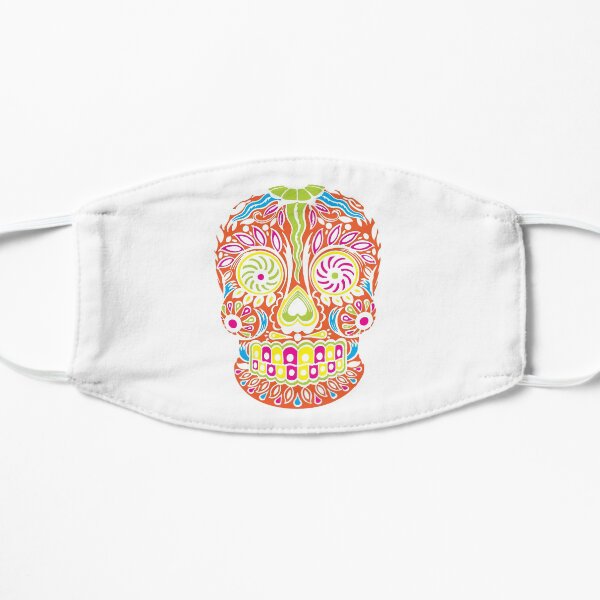 Calavera - Sugar Skull - Calexico Masque sans plis