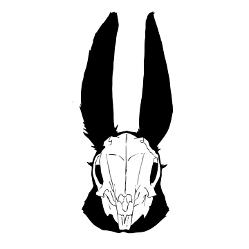 Artwork thumbnail, Rabbit Skull - Rabbit Skull by ETNIAX  ART
