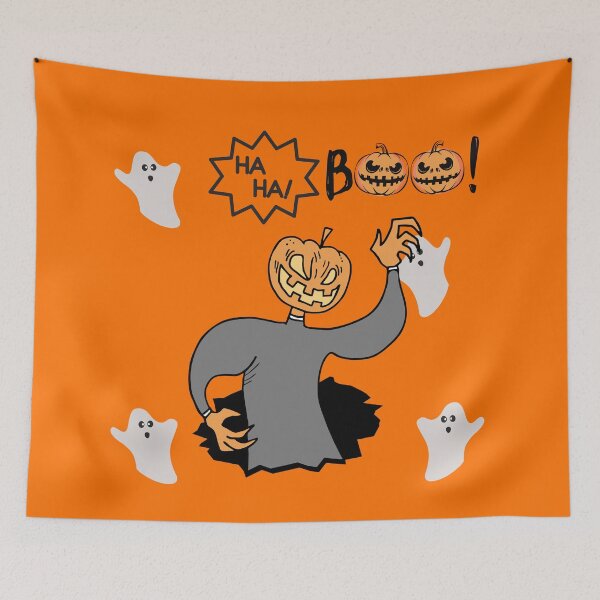 Item preview, HA HA BOO Scary Pumpkin designed and sold by OMdesign10.