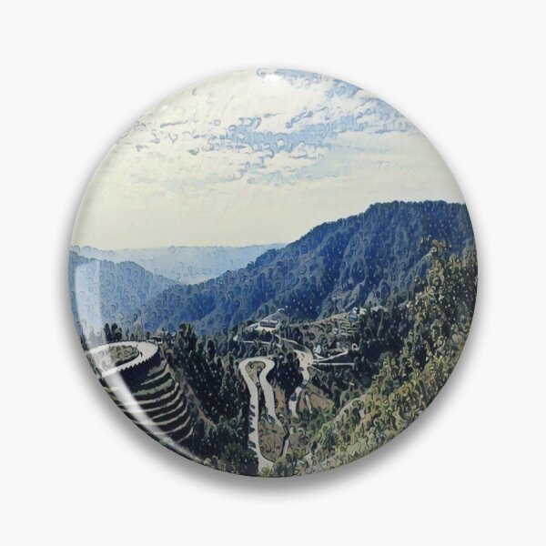 Item preview, Hill View of Mountains and Roads designed and sold by Indra Agrawal.