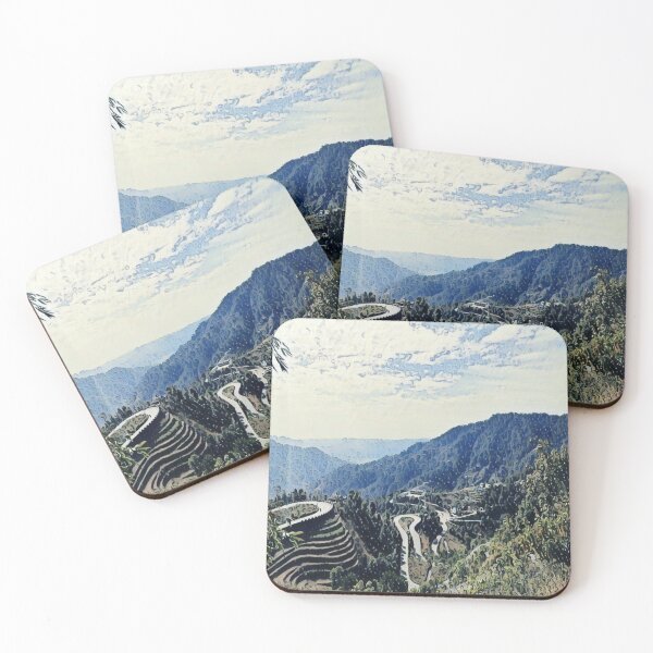 Item preview, Hill View of Mountains and Roads designed and sold by Indra Agrawal.