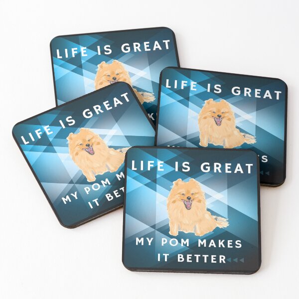 Item preview,  Life is great my pom makes it better 5Blue designed and sold by kyds.