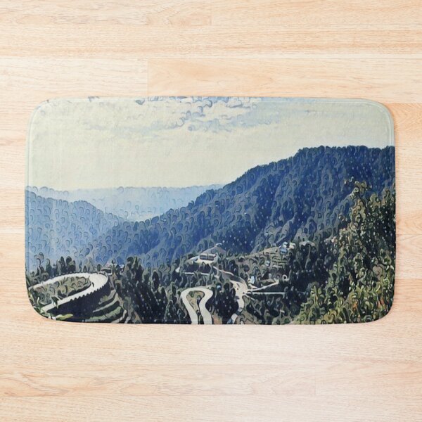 Item preview, Hill View of Mountains and Roads designed and sold by Indra Agrawal.
