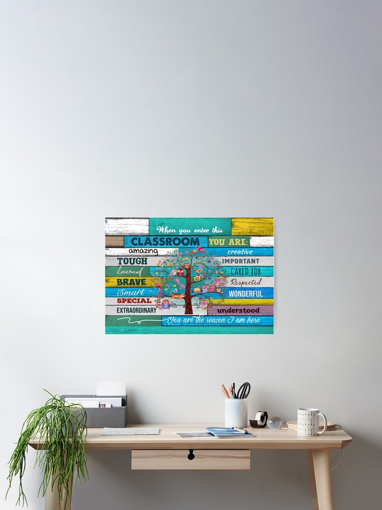 Social Worker In This Office We Are Helpful We Are A Team Poster No Frame 