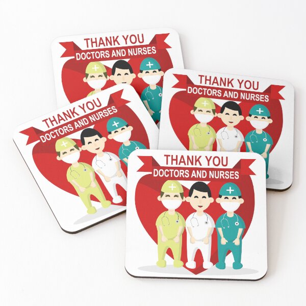 Item preview, THANK YOU DOCTORS AND NURSES designed and sold by Bakhrombek.