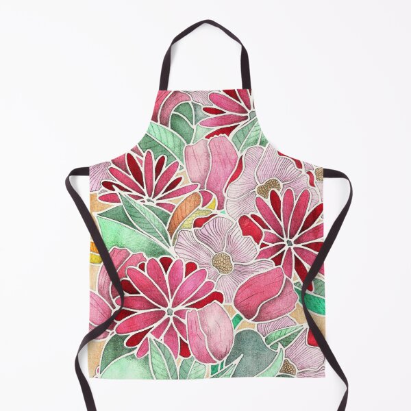 Item preview, Blossoming - a hand drawn floral pattern designed and sold by Perrin Le Feuvre.
