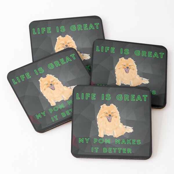 Item preview,  Life is great my pom makes it better 5Green designed and sold by kyds.