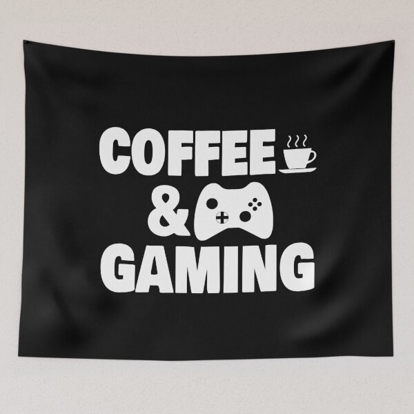 Item preview, Coffee And Gaming Gamer designed and sold by jacks-tees.