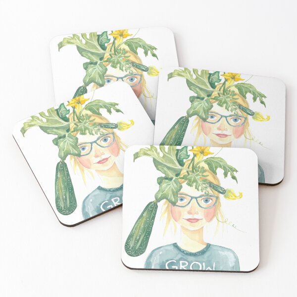 Item preview, Grow your own vegetable plants girl designed and sold by Fatuhiva.