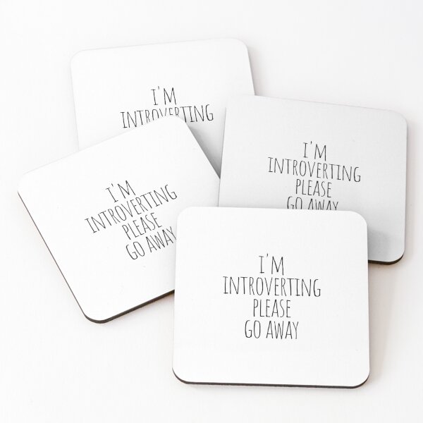 Item preview, I'm introverting please go away designed and sold by cutelittletext.