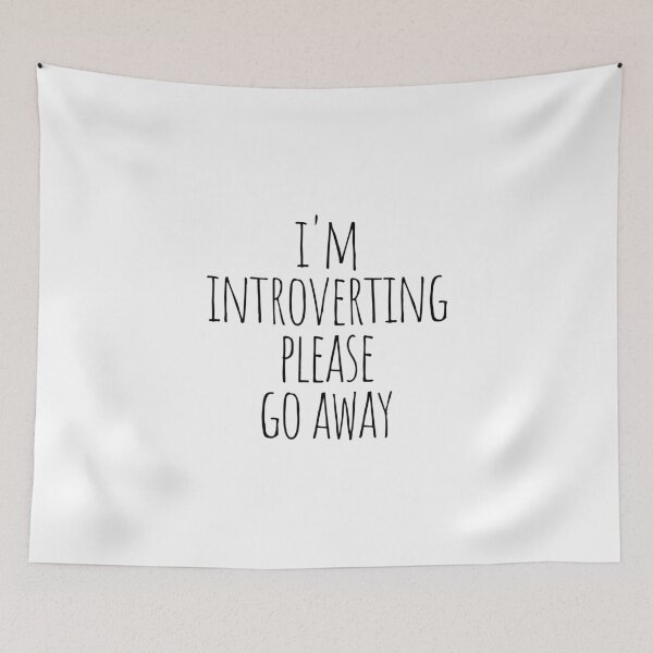 Item preview, I'm introverting please go away designed and sold by cutelittletext.