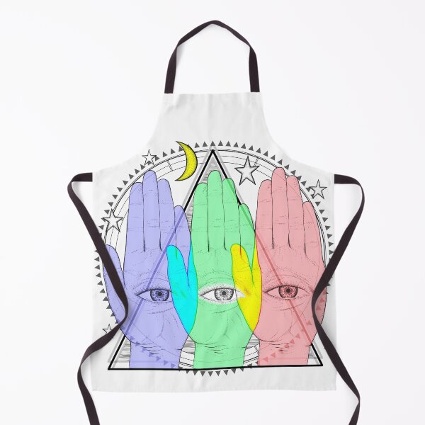 Item preview, Mystical Triple Hamsa designed and sold by AliceaAngelique.