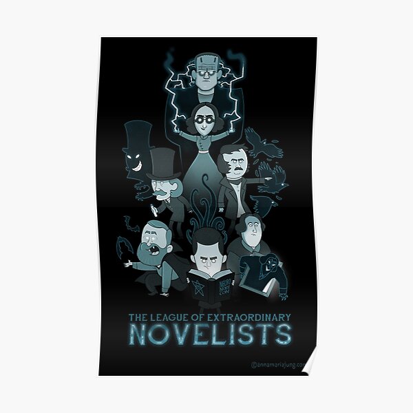 Extraordinary Novelists Poster