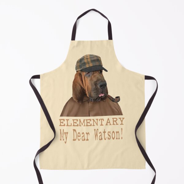 Item preview, Funny Sherlock Quotes 221B Baker St. British Detective Vintage Literary Gifts Dog With Pipe designed and sold by TopTeeShop.